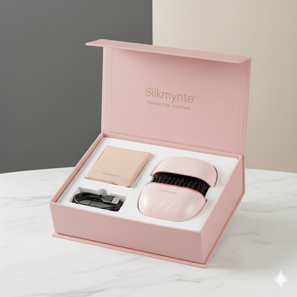 SilkMynte™ – The Wireless Straightening Brush