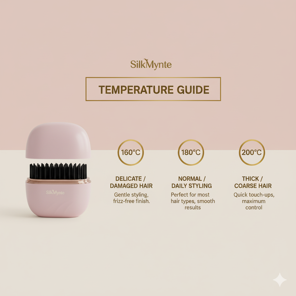 SilkMynte™ – The Wireless Straightening Brush