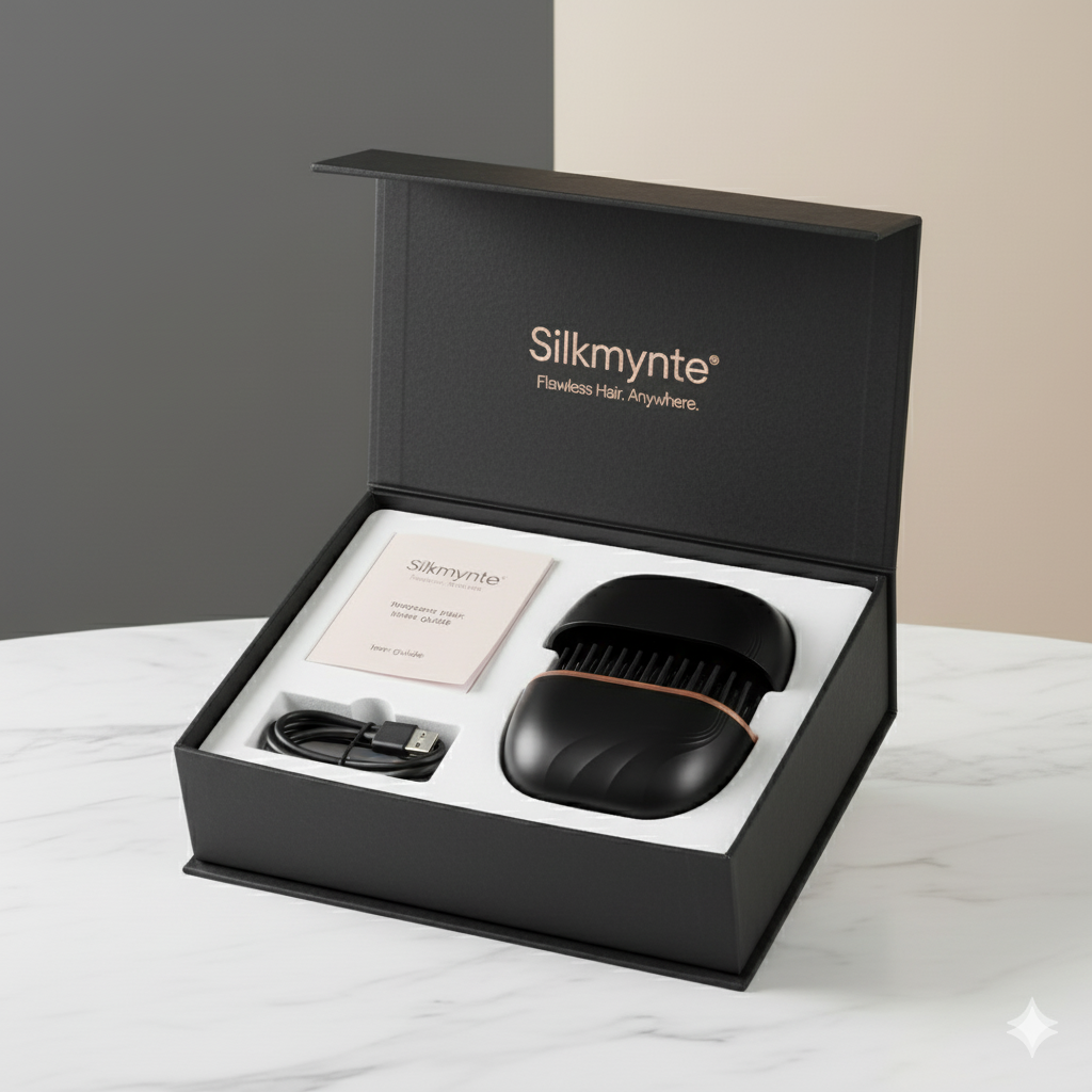 SilkMynte™ – The Wireless Straightening Brush